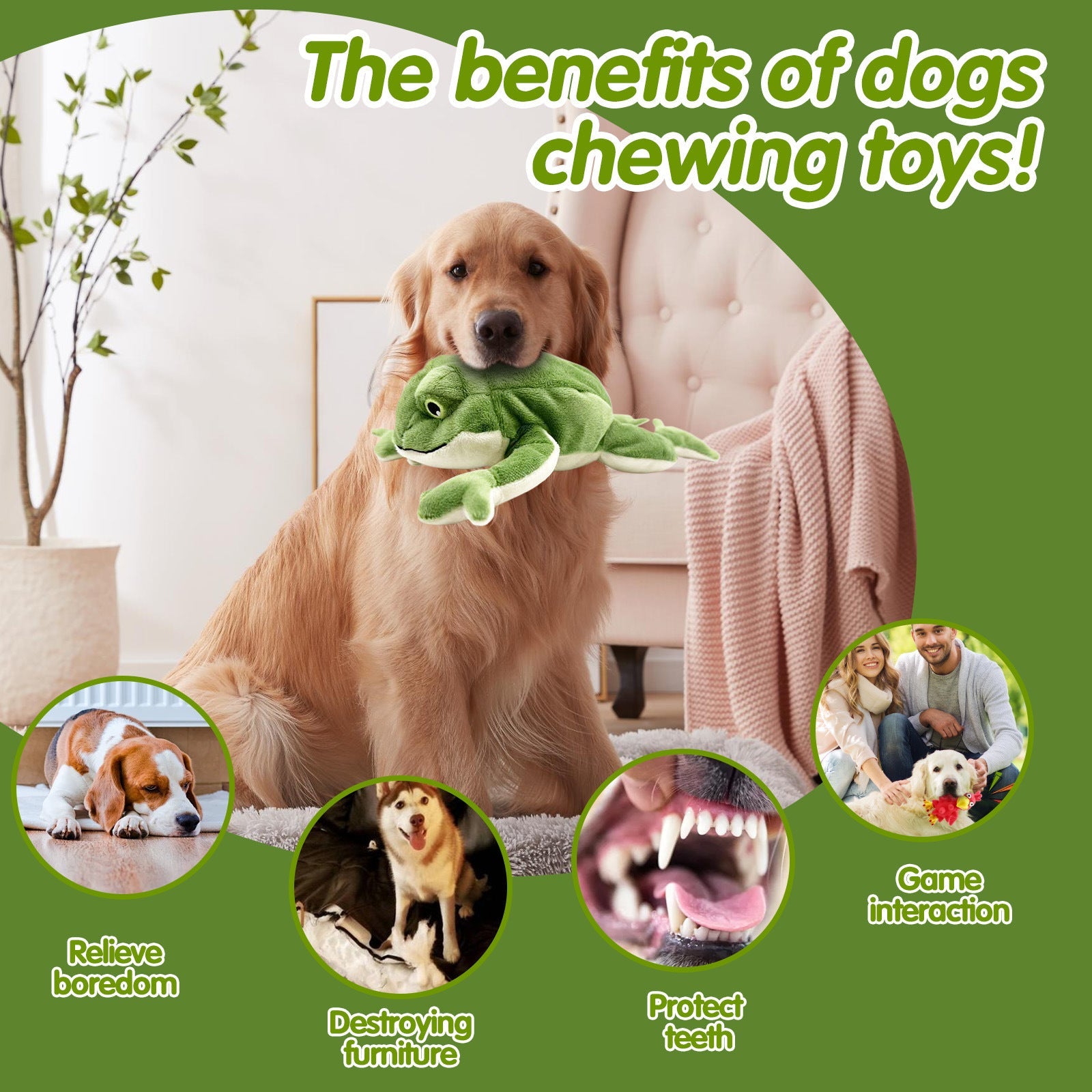 Discover the Plush Sound Bite Resistant Pet Companion Toy!